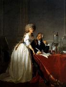 Jacques-Louis  David, Portrait of Antoine-Laurent and Marie-Anne Lavoisier